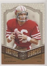 2020 Panini Legacy Lasting Legacies Joe Montana #LL-JM HOF 2qw