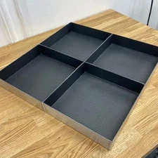 Campbell Focaccia Tray, 4-Section, 18x18 inch (fits Rofco)