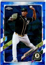 2021 Topps Chrome Sapphire Edition - Sean Manaea #51 Oakland Athletics