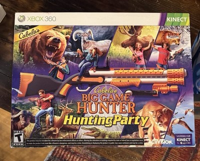 Activision Cabela's Big Game Hunter Hunting Party Kinect Xbox 360 Action Game