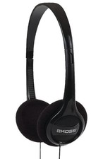 Koss KPH7 Lightweight Portable Headphone, Black