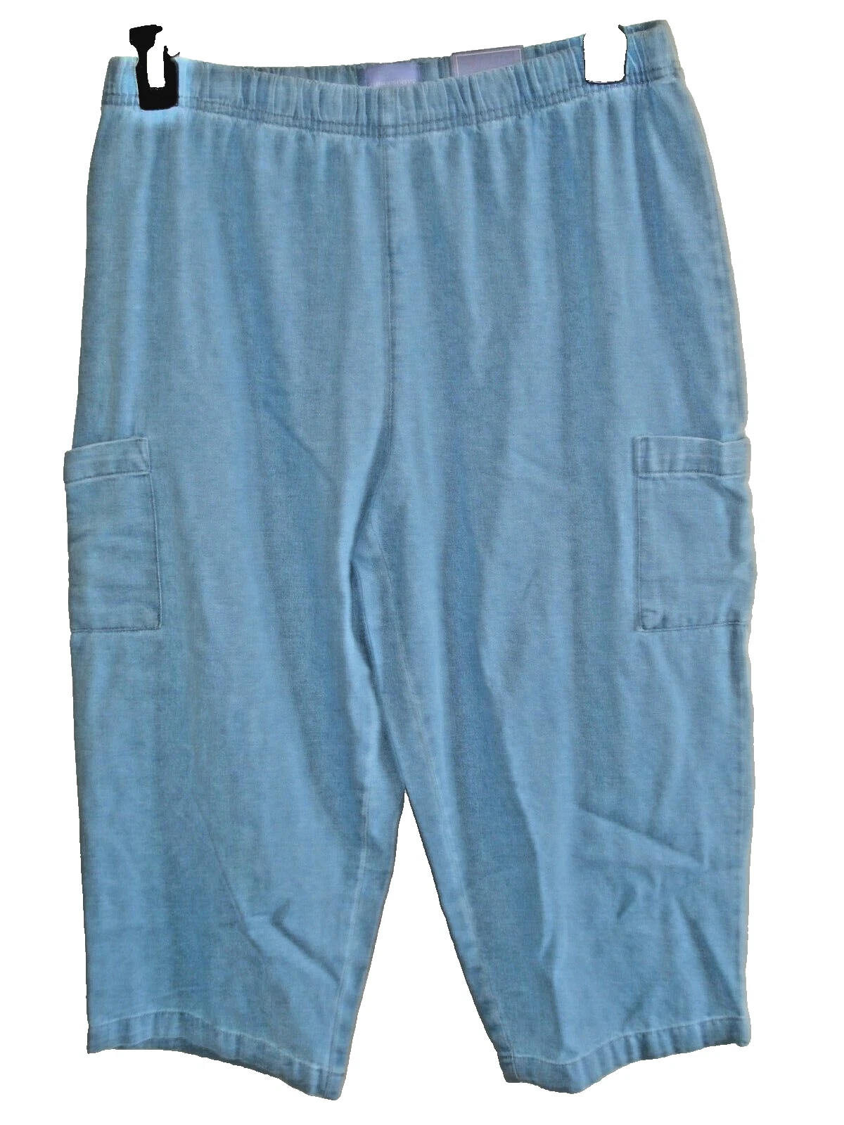 Ladies Capri Pants Denim Size Large Laura Scott Cotton Light Wash NEW
Opens in a new window or tab