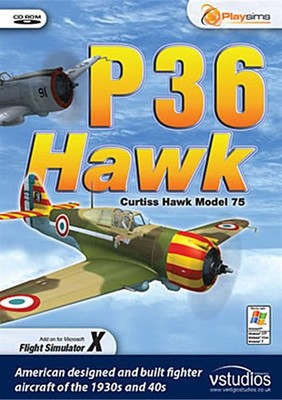 P36 HAWK Curtiss Hawk Modell 75 - Add-On für FSX (PC)