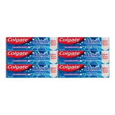 Colgate Max Fresh w/ Cooling Crystals Toothpaste - Cool Mint, 100ml (Pack of 6) 1.23 per gallon