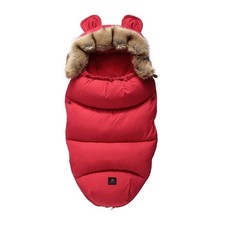 Chancelière Universelle Bébé – Rouge | Hiver & Automne Doublée Polaire
