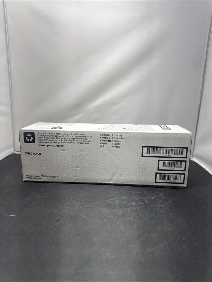 1 -Genuine HP 312X Black Toner Cartridge LaserJet PRO MFP M476 CF380XD UNOPENED - Image 4 of 4