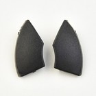 For Fiat 500 Radio Button Covers in Black Includes Four Trimming Tools