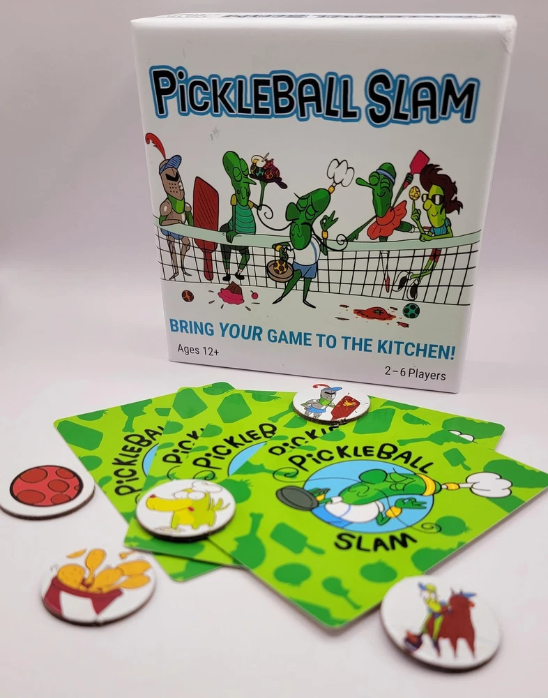 Pickleball Slam Card Game for Family Parties Strategy Fun