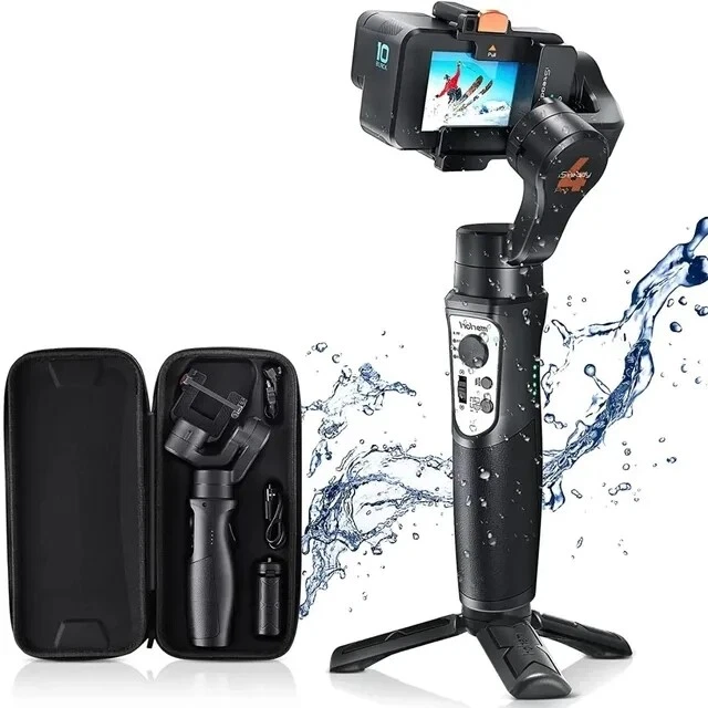 Hohem iSteady Pro 4 3-Axis Gimbal Stabilizer for DJI OSMO GoPro 13/12/11/9/8/7/6 - Image 2 of 4