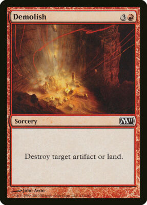 Demolish FOIL Magic 2011 Light Play MTG Magic DNA GAMES