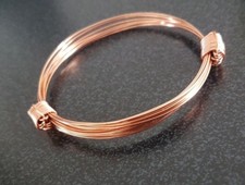 Copper Elephant Hair Bracelet