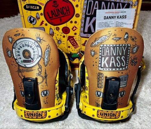 Union Danny Kass Snowboard Bindings Rare Vintage New Unused - Picture 8 of 17
