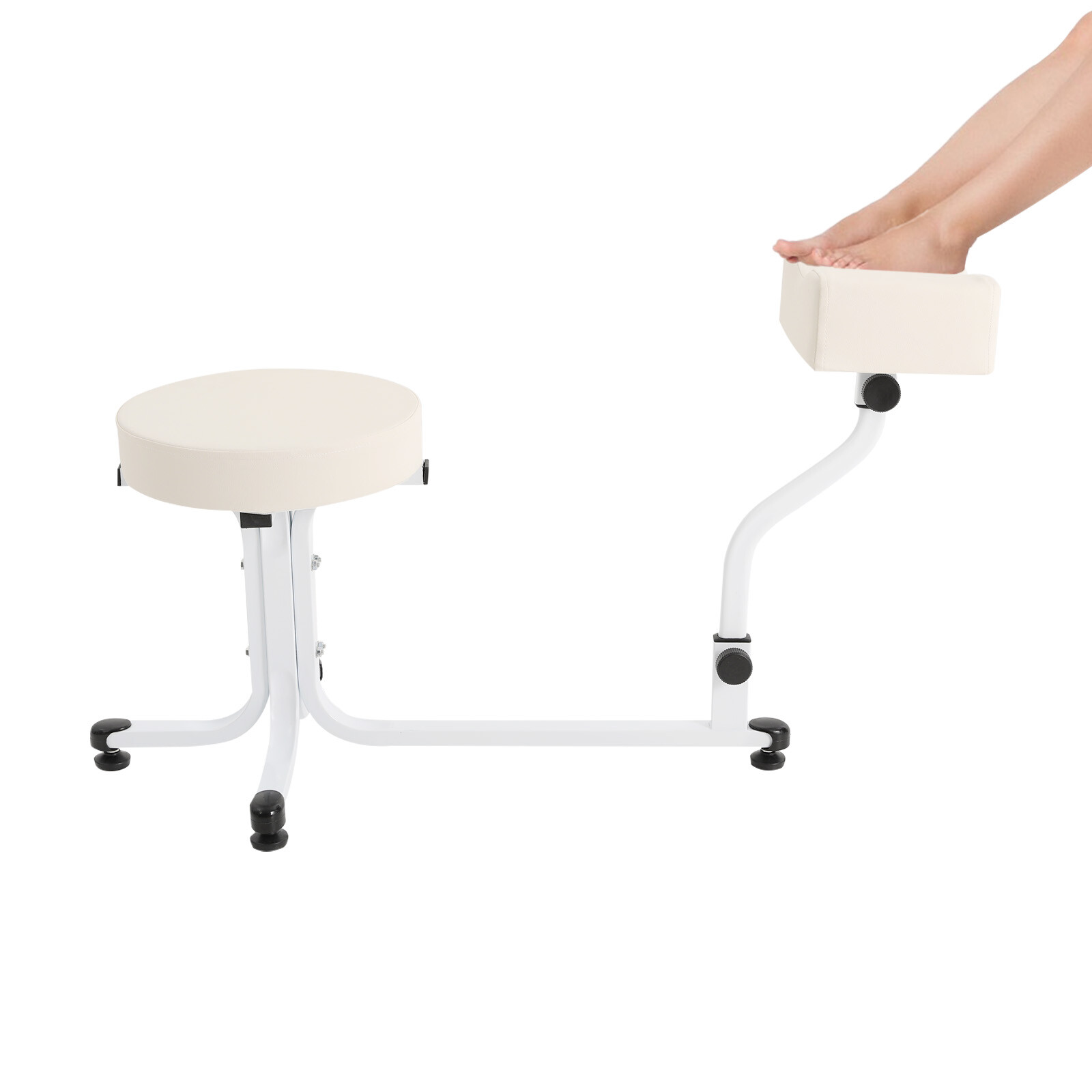 Pedicure Manicure Chair Salon Stool Freestanding Footrest Nail Stool