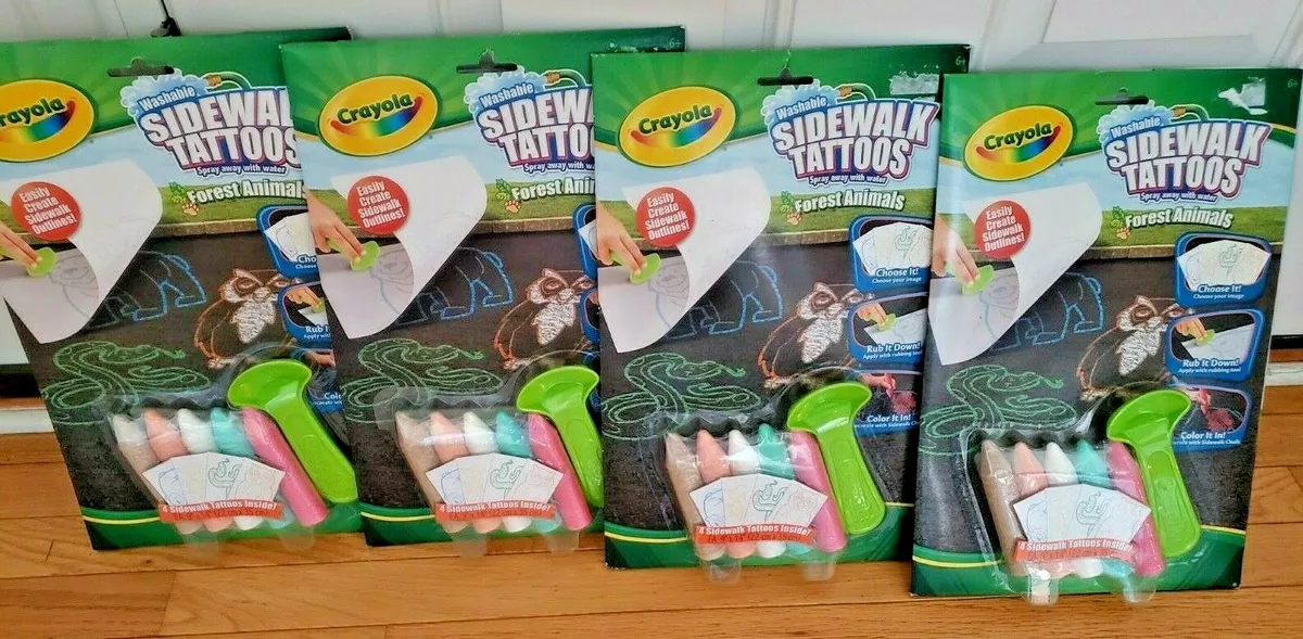 Crayola washable 2024 sidewalk chalk