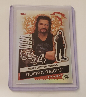 2020 Topps WWE Slam Attax Reloaded Silver Limited Edition Roman