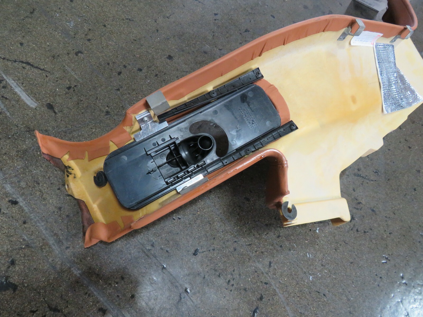 Ferrari 599 GTB, RH, Right, B-Pillar Interior Trim Panel, Used, P/N 68556800