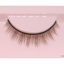 8mm long brown Doll eyelashes - D2-8 BR2  5 pair