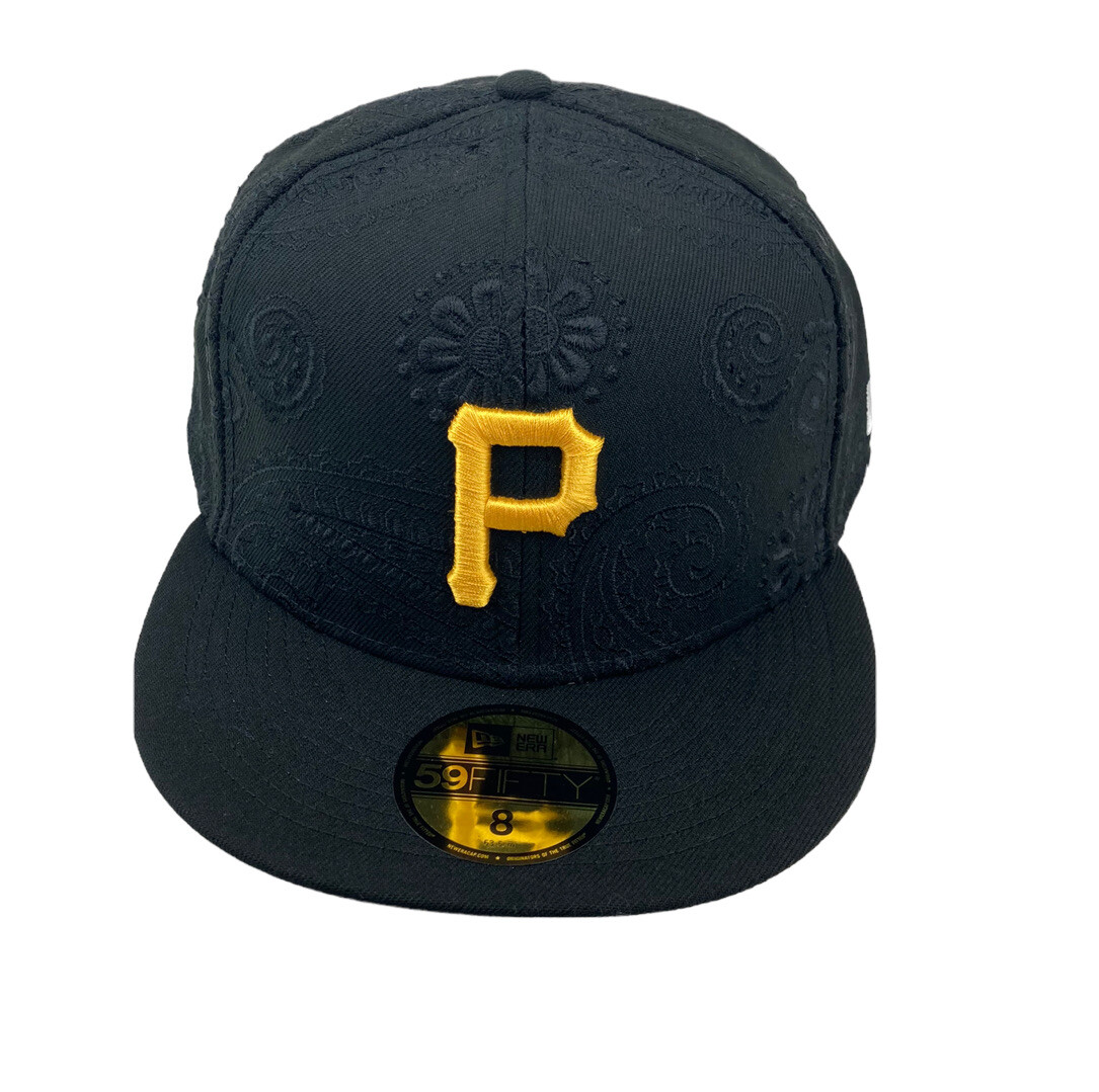 Pittsburgh Pirates MLB Swirl black New Era 59fifty fitted size 8