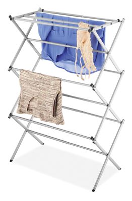 Clothes Drying Rack Whitmor 8-Bar Folding Drying Rack - Space Saving ...