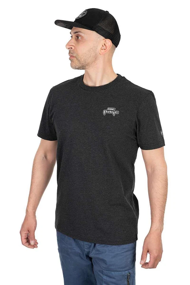 Camiseta Fox Rage Voyager cinza escuro/roupas de pesca - Imagem 2 de 4