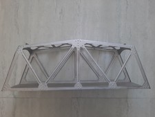 ILLINOIS CENTRAL METAL TRESTLE BRIDGE O-27 GUAGE 18" Long 5" Wide 6" High