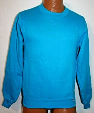 Vintage 80s RUSSELL ATHLETIC Teal Blue Crewneck SWEATSHIRT Adult X-Small New USA