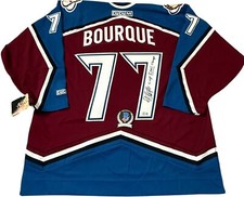 RAY BOURQUE SIGNED COLORADO AVALANCHE AVS CCM JERSEY BECKETT BAS COA BP70110