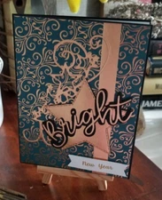 STAMPIN UP CARD KIT - BRIGHT NEW YEAR MAKES 4 - 25.289