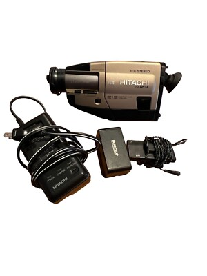 #ad Hitachi VM H710A Video 8 Hi8 Camcorder Accessories Charger Remote For PARTS ONLY $17.00