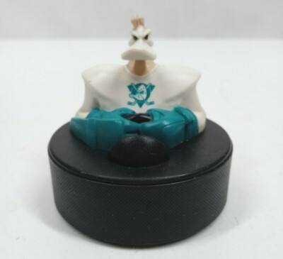 Vintage 1997 Disney Mighty Ducks Wild Wing Hockey Puck Toy Slider McDonald's Toy