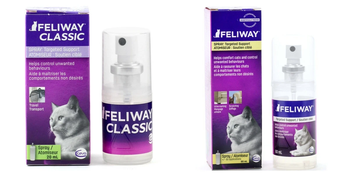 FELIWAY® Classic Spray | Calming Pheromone Spray for Cats