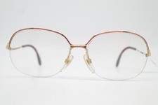 Vintage Glasses Rodenstock Lady R 820 Gold Copper Half-Rim Eyeglass Frame