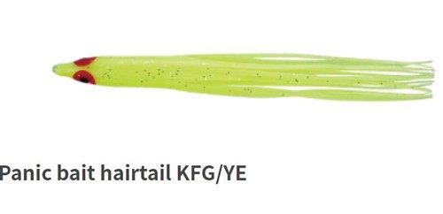 Yamashita Panic Bait Squid Skirts Size L 90 mm KFG/YE (0750) - Picture 3 of 5