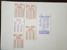 J.R. Richard 1975 to 1980  APBA and Strat-O-Matic Card Lot of 6 Cards