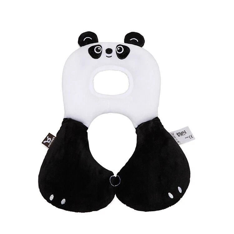 Cute Animal Neck Pillow for Kids 1-4 Years - Soft Travel Headrest