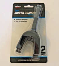 New 2pack adult sports mouth guards with straps
