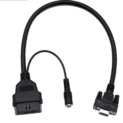Launch X431 IV Adapter Cable - 3-Row Pin OBD-I Conversion Box With Switch & Wiring