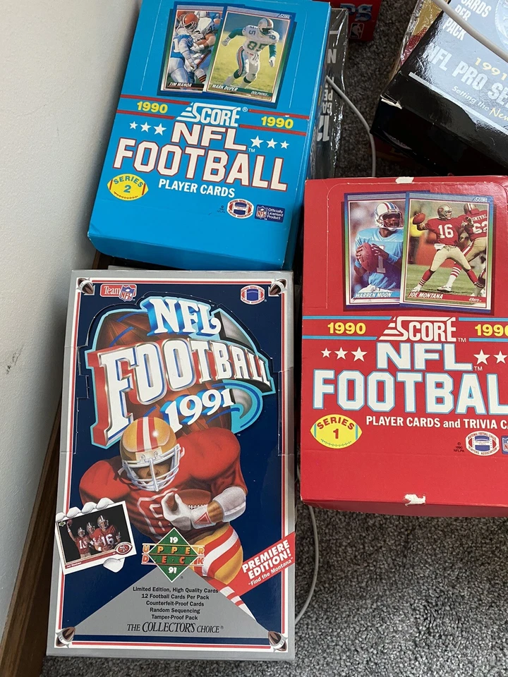 FACTORY SEALED LOT OF OLD VINTAGE UNOPENED HOCKEY CARDS IN PACKS WAYNE GRETZKY - Image 4 of 4