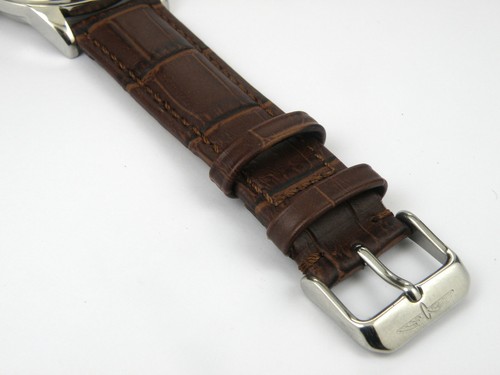 Rotary Mens Automatic Swiss Brown Strap Skeleton Dial Watch GS00209/06 - Picture 5 of 6