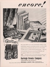 Rollei - Rolleiflex/Rolleicord Cameras - Original Magazine Ad -