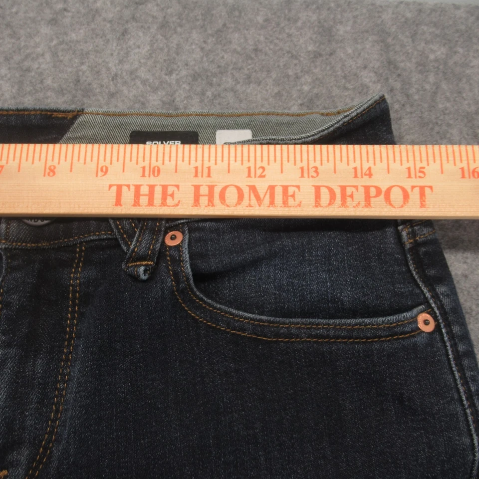 Volcom Mens Solver Modern Straight Jean Size 28 (Measures 29x31) - Image 3 of 4