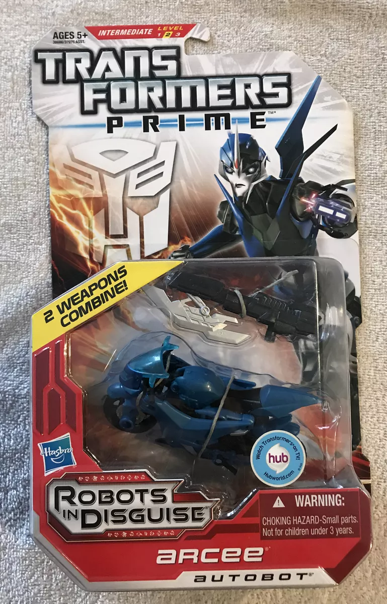 Deluxe Class Arcee (Transformers, Prime, Autobot)   -  Collector's Guide Toy Info