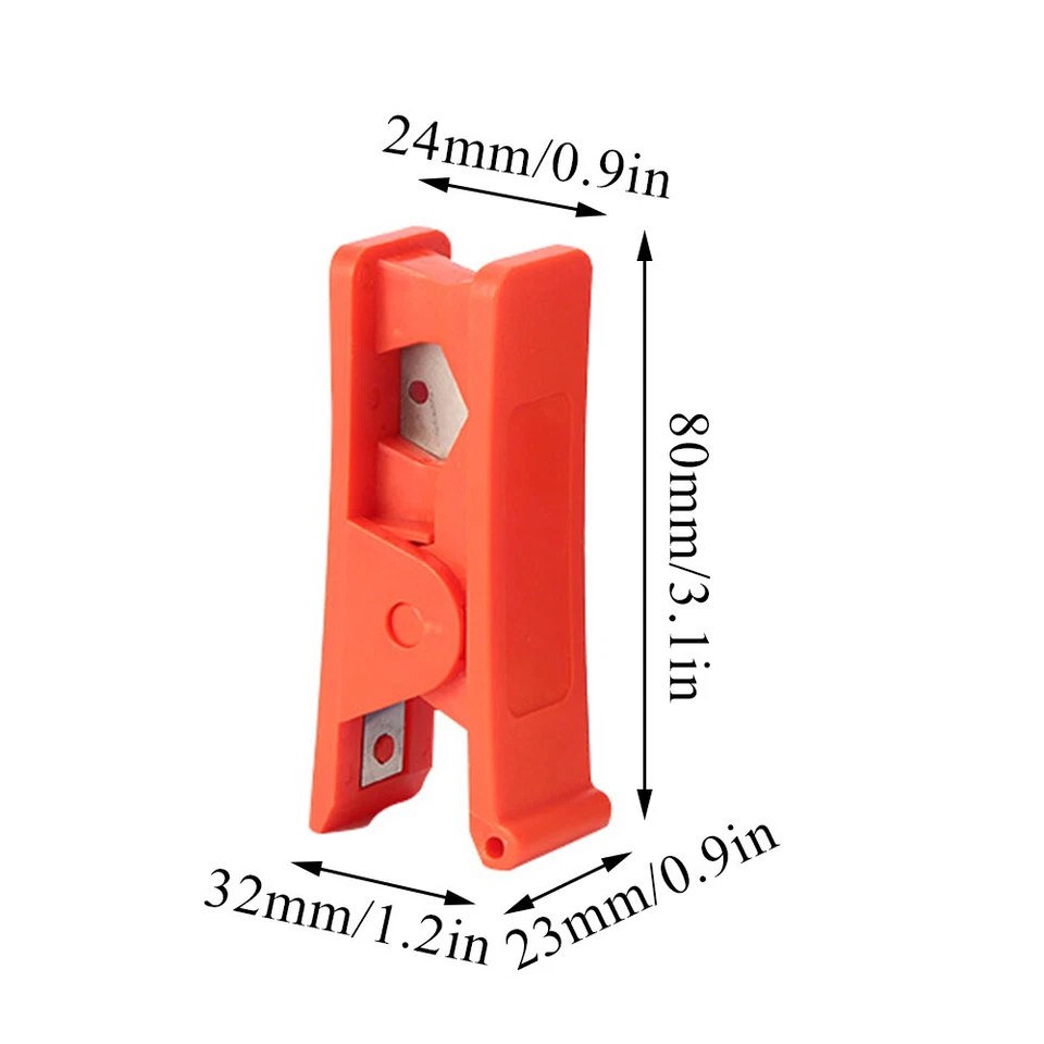 1pcs Hose Cutter for Air Line Nylon PU Plastic Rubber Tube Pipe Cutting Tool US - Image 2 of 4