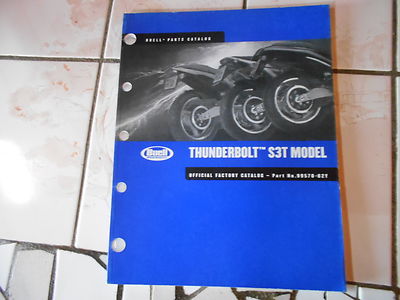 Teile Katalog parts list catalog BUELL Thunderbolt S3T Modelljahr 2002