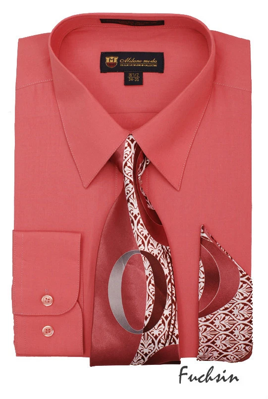 Mens coral dress shirt clearance