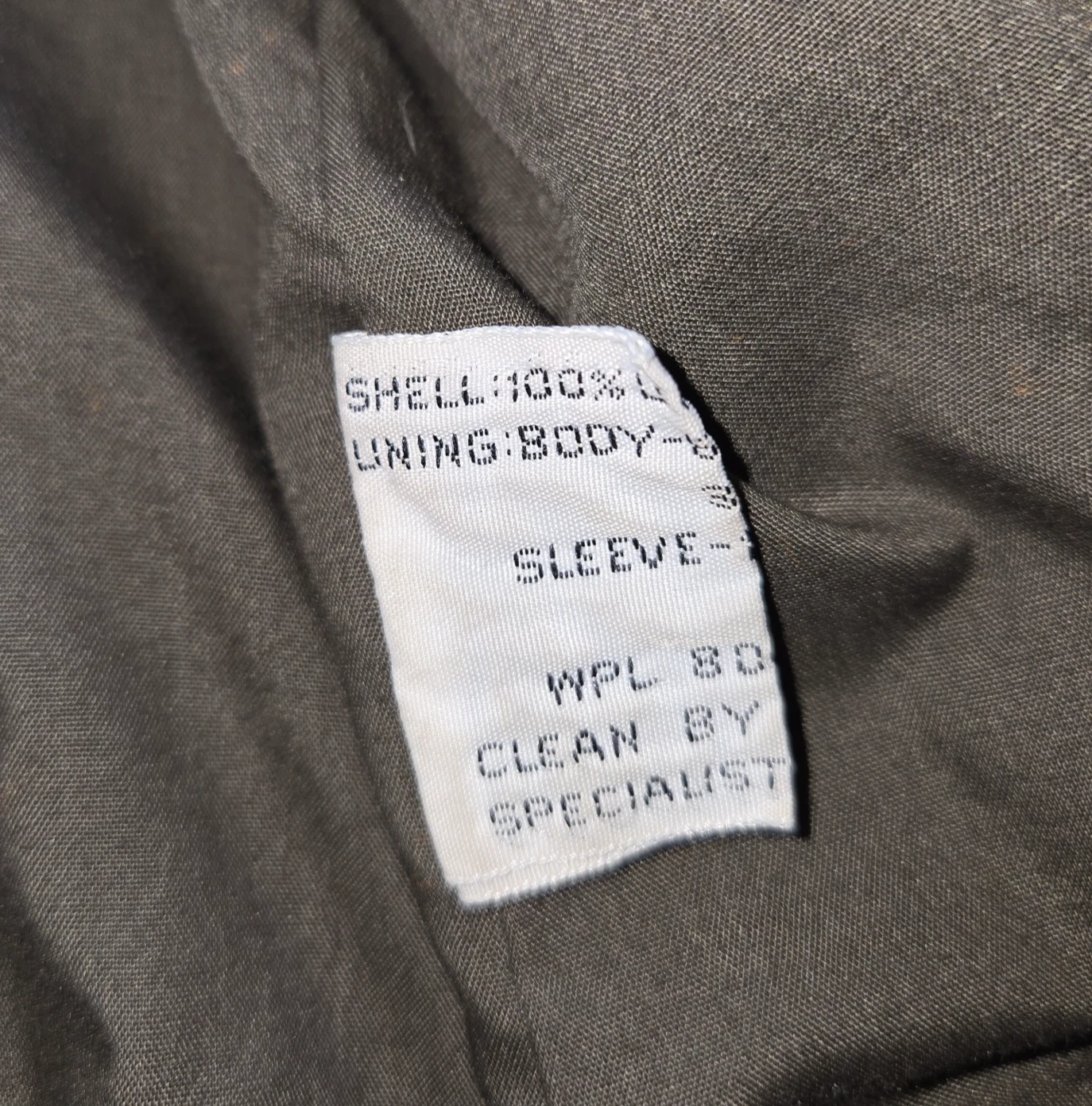 Vtg Aeropostale Compagnie Generale Leather Bomber Jacket Size 46 1980s 90s - product detail image 14