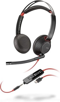 Poly Blackwire 5220 Headset kabelgebunden mit Mikrofon C5220 USB-C 207586-201