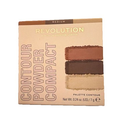 Revolution Face Powder Contour Compact Light Contouring palette 0.24 OZ
