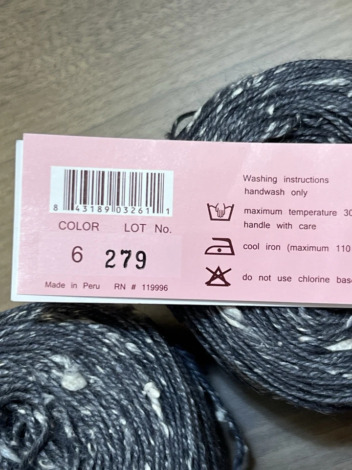 Louisa Harding WILLOW TWEED Yarn #6 ALPACA/MERINO/ SILK 50gr/128yd ea. Set of 2 - Image 4 of 4