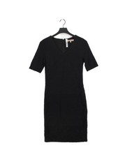 Diana Ferrari Bodycon Midi Dress UK8 in Black